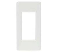 Vimar serie piatta - Placca 1 modulo pannello tecnopolimero bianco