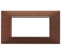 Vimar Serie piatta - Placca 4 modulo tecnopolimero makore