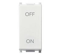 Vimar Serie piatto - Interruttore 2 poli 20 AX bianco