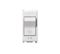 Vimar Serie piatto - Interruttore magnetotermico C6 1 polo 230 V Silver