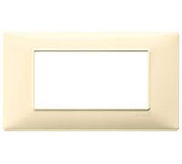 Placca 4M crema Vimar Plana 14654.04