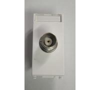 Vimar Serie piatto - Presa Connettore BNC cavo saldatura Bianco