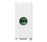 Vimar Serie piatto - Presa TV semplice 40 - 862 MHz Bianco