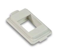 Vimar Serie piatto - Tasto 1 modulo simbolo Alimentatore Track Silver