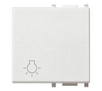 Vimar Serie piatto - Tasto 2 Modulo simbolo luce bianco