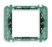 Vimar - Serie Plana, supporto a 2 moduli con interasse 57 mm
