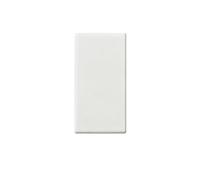 VIMAR - SERIE PLANA TASTO INTERCAMBIABILE 1 MODULO,ILLUMINABILE AD ANELLO, BIANCO