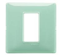 VIMAR SERIE Supporto da parete - Piatto 1 Modulo Reflex Menta