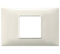 Vimar Serie supporto da parete - placca 2 Central TECNOPOLIMERO modulo bianco
