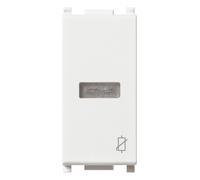 Vimar 14418 Plana SCUDO, limitatore di sovratensione 250 V~ con protezione e segnalazione d'intervento, bianco