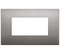 Vimar Spa VIW 19654.10 PLACCA CLASSIC 4M NICHEL NERO