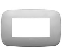 Vimar Spa VIW 19684.30 PLACCA ROUND 4M NICHEL MATT