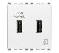 Vimar Spa VIW 20295.B UNIT ALIMENTAZIONE USB 5V2,1A 2M BIANCO