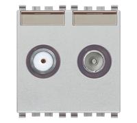 Presa TV-RD-SAT diretta 2 uscite Next - VIW 20302.01.N