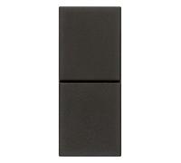 Vimar Spa VIW 30066.G DUE PULSANTI INDIP. NO+NO 10A NERO