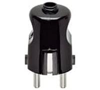 Vimar - Spina 2 Poli + Terra 16 A S31 assiale nero