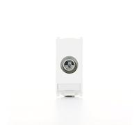 Tasto intercambiabile Vimar Plana con diffusore illuminabile bianco 14026