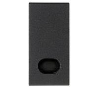 Tasto 1M con diffusore grigio Vimar Arkè 19026