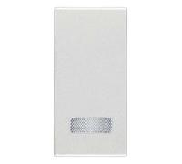 Tasto 1M con diffusore silver NEXT vimar eikon 20026.N