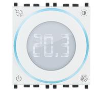 Termostato rotella Vimar connesso Wireless IoT2M bianco 02973.B