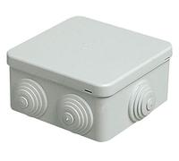 Scatola di derivazione da esterno Vimar quadrata passacavi IP44 V55003