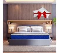 vimavì Materasso Matrimoniale Molle Insacchettate 170x190 - Alto 22/23 cm - Ortopedico - Coppia Cuscini Omaggio - Traspirante e Anallergico - Antimuffa Antiacaro Ergonomico - Made in Italy - VEGA