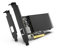 VIMIN Scheda di Rete PCI-E 10G con 10Gbps RJ45 Ports, Controller X540-T1, Scheda Adattatore Ethernet 10Gb Compatibile con PCI Express X8, X16, Supporta Windows/Windows Server/Linux/VMware