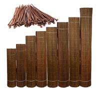 Vimini Naturale - Recinzione in Vimini - 150 x 300 cm - Balcone - Pannello Recinzione in Canne - Arella in Vimini Naturale per Gardini o Terazze - Frangisole