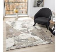 VIMODA Tappeto a pelo corto, moderno, per soggiorno, camera da letto, morbido con motivo