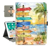 Vimorco Custodia per iPad 9a/8a/7a generazione da 10,2 pollici, custodia per iPad Pro da 10,5 pollici, custodia per iPad Air di terza generazione con portapenne, cinghia da mano/tasca, angolo