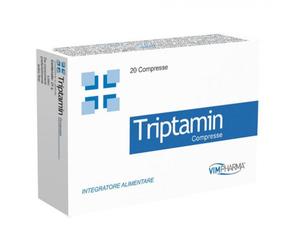"Vimpharma - Triptamin Integratore Stress E Sonno Confezione 20 Compresse"