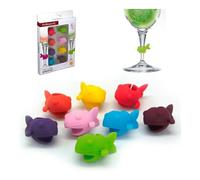 Vin Bouquet FIA 014 segnabicchieri Silicone Clip Accessori Vino identificare Bicchieri