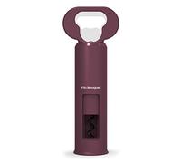 VIN BOUQUET FID 681 Apribottiglie 3 in 1 in Colore Apriscatole, Tagliacapsule, Cavatappi/Bordeaux, Plastica