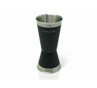 Vin Bouquet Bicchiere/Jigger 25/50 Ruber, Metallo, Nero, 25/50 ml