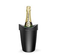 Vin Bouquet Secchiello refrigeratore, Pp e Nylon, Nero, 15 x 22 x 15 cm