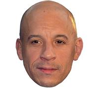 Vin Diesel Maschere di persone famose, facce di cartone