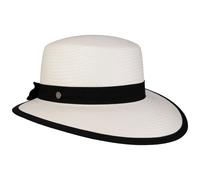 Vina Cappello Panama by Lierys bianco-nero S (55-56 cm)