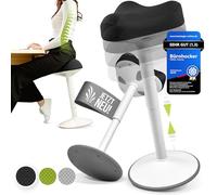 Vina Home® SH-01 - Sgabello da ufficio [vincitore del test] | Sgabello ergonomico regolabile in altezza [58-83 cm]| Sgabello ergonomico per lavoro e tempo libero | effetto oscillante [antiscivolo