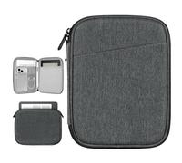 Vinabilia 6-7" Borsa Custodia Protettiva per Nuovo 6" Kindle 11ª Gen/7" Kindle Paperwhite 12ª Gen/7" Kindle Colorsoft Signature Edition, 6" Kobo Clara Colour, Kindle Oasis E-Reader, Grigio Scuro