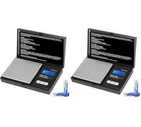 Vinabo Bilancia Precisione 700g/0.01g, Portatile Bilancino per Gioielli, Bilancia di Precisione 0.01g,Digital Pro Pocket, con Display LCD e 7 Unità, Funzione Tara, per Cucina Cucinare, Caffè, Farmaci