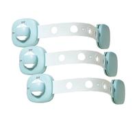 Vinabo Blocca Cassetti per Bambini, 6 Pezzi Chiusure Sicurezza Regolabili per Cassetti, Armadi, Frigoriferi (Confezione da 3)