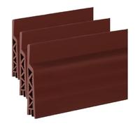 Vinabo Paraspifferi Porta,100 x 5cm Guarnizione Sottoporta in TPE, Facile e Veloce da Installare,Isolante Termico Porte Ideale Anche per Protezione da Suoni,Freddo,Antipolvere e Anti (Marrone)