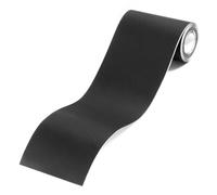 Vinabo Pelle Adesiva per Riparazioni 10 x 160 cm, Similpelle Adesiva, Toppe per Riparazione Autoadesive in Pelle PU, Ecopelle Adesiva per Tappezzeria, Borsa in Pelle, Sedile Auto, Divano, Mobili-Nero