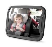 Vinabo Specchietto Retrovisore Bambini, Specchietto Retrovisore Bambini Anticaduta con Rotazione Regolabile A 360°, Specchietto retrovisore Infrangibile, Adatto a tutti i auto