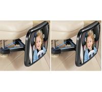 Vinabo Specchietto Retrovisore Bambini, Specchio Retrovisore Bambino 360°, 2023 Versione Migliorata Dello Specchietto per Bambini con Clip di Aggancio, Specchietto per Passeggino Anti-Sgancio