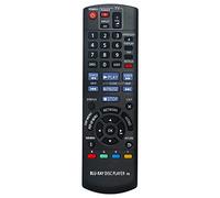 VINABTY N2QAYB000575 Telecomando Sostituito Adatto Per Panasonic Blu-Ray Disc DVD Player DMP-BD75 DMP-MS10 DMP-BDT210 DMP-BDT310 DMP-BD755P DMP-BD75P DMP-BD75PC N2QAYB000574 N2QAYB000883