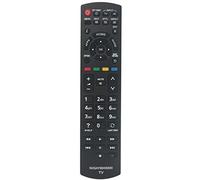 VINABTY N2QAYB000830 Telecomando sostitutivo compatibile con Panasonic LCD TV TX-39AS500E TX-L32BL6E TX-L32BLW6 TX-L32E6B TX-L39BL6E TX-L39E6BK TX-L39E6YK TX-L42E5B TX-L42E6EK TX-L42E6YK