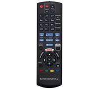 VINABTY N2QAYB001147 Telecomando sostitutivo per Panasonic lettore Blu-ray UHD 4K DMPUB300 DMPUB400 DPUB820 con tasto Netflix