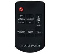 VINABTY N2QAYC000027 Telecomando Sostituito Adatto Per Panasonic Soundbar Audio System SC-HTB10 SC-HTB500 SCHTB10 SA-HTB10 SA-HTB500 SU-HTB10 SU-HTB500 SCHTB500 SUHTB10 SUHTB500