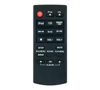 VINABTY N2QAYC000057 Telecomando di Ricambio Adatto Per Panasonic Compact Stereo System SC-HC37 SC-HC37DB SCHC37 SC-HC37DBEWK SC-HC37EC-K SC-HC37EC-R SC-HC37EE-K SC-HC37EE-S
